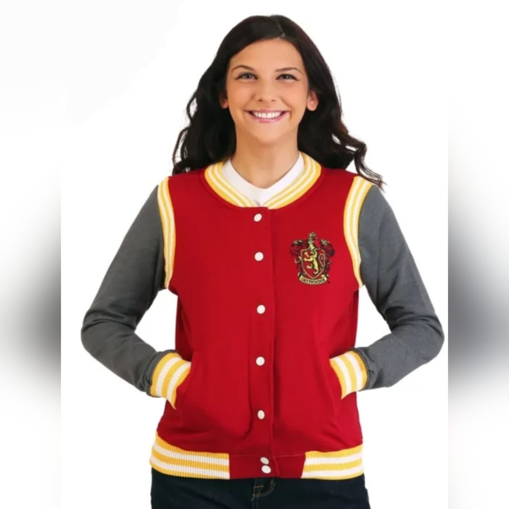 Oskar Jacket brand Exlusive Harry Potter Hogwarts Gryffindor Bomber Jacket